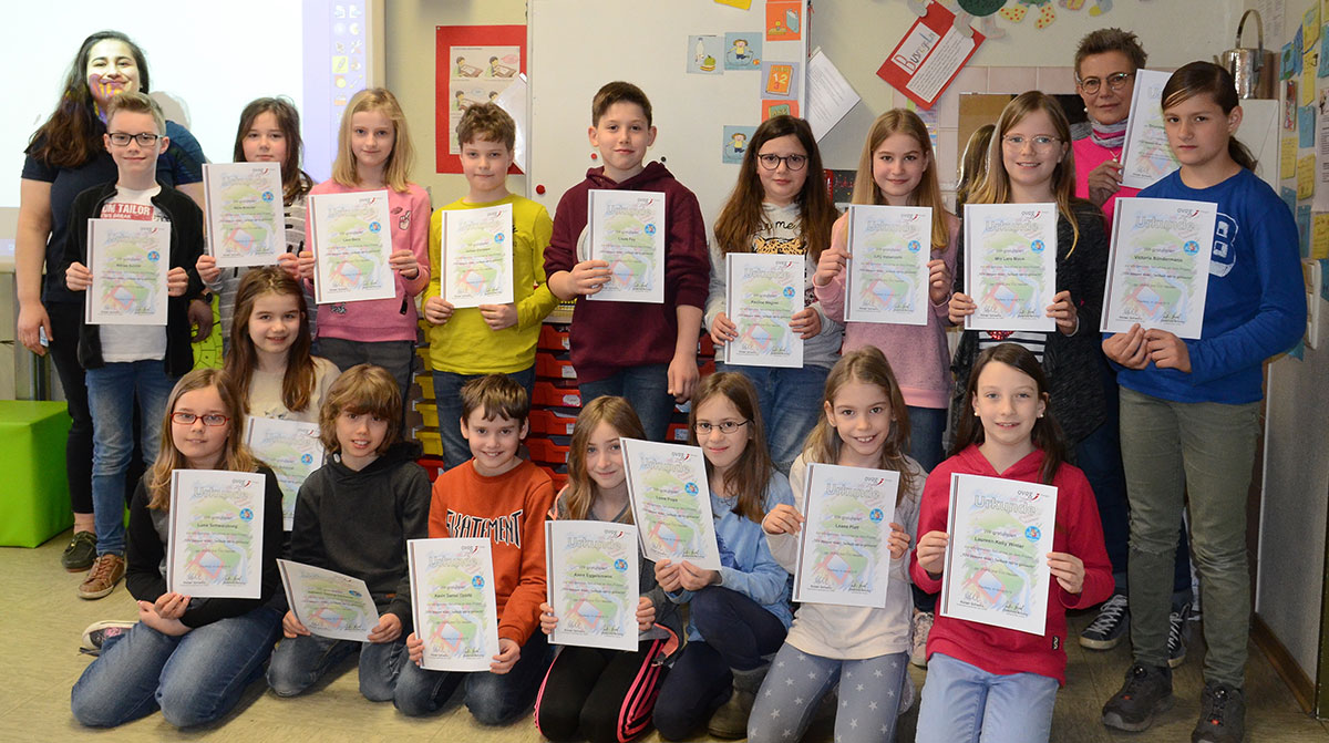 OVAG-Projekt: TÜV Hessen Kids in der der Grundschule Katzenberg in Antrifttal.